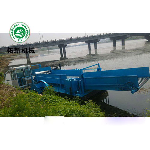 销往东平湖二期割草船 